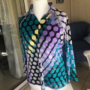 Jamie Sadock Top Long Sleeve Quarter Zip